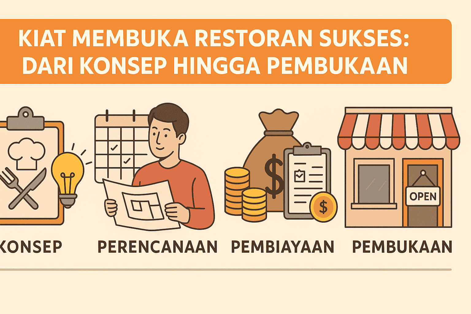 Kiat Sukses Membuka Restoran: Mulai dari Ide hingga Grand Opening